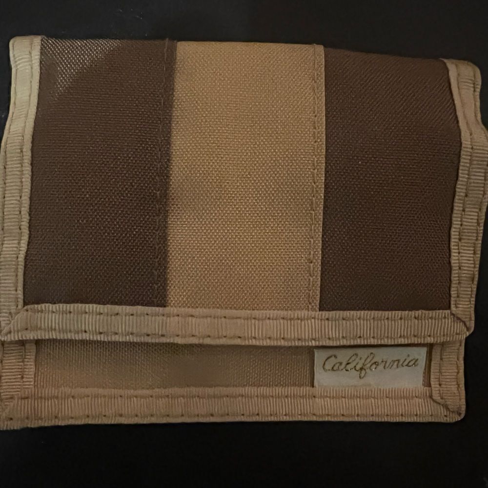 Wallet With Pockets And Attached Mirror